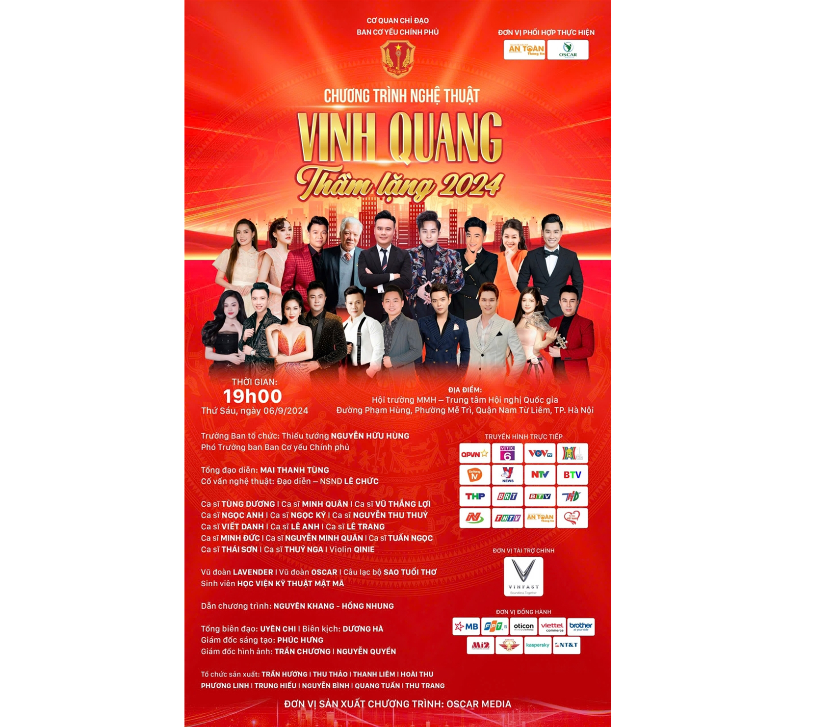 Vinh quang thầm lặng 2024: Bức tranh nghệ thuật sống động về những năm tháng hào hùng của ngành Cơ yếu Việt Nam